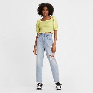 NWT Levi’s High Loose Taper in Here to Stay Light Wash